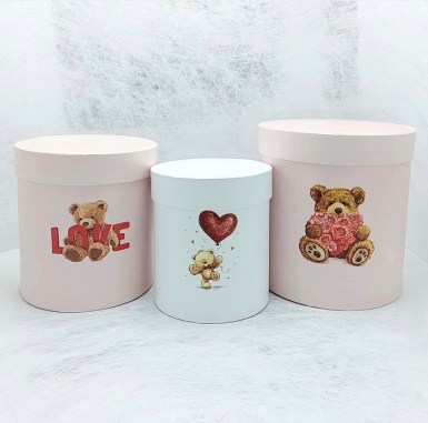 ΚΟΥΤΙΑ ΣΕΤ TEDDY BEAR ΡΟΖ